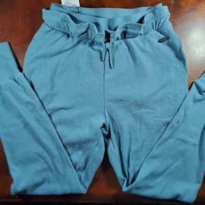 Gymshark Studio Teal Joggers size Small NWT